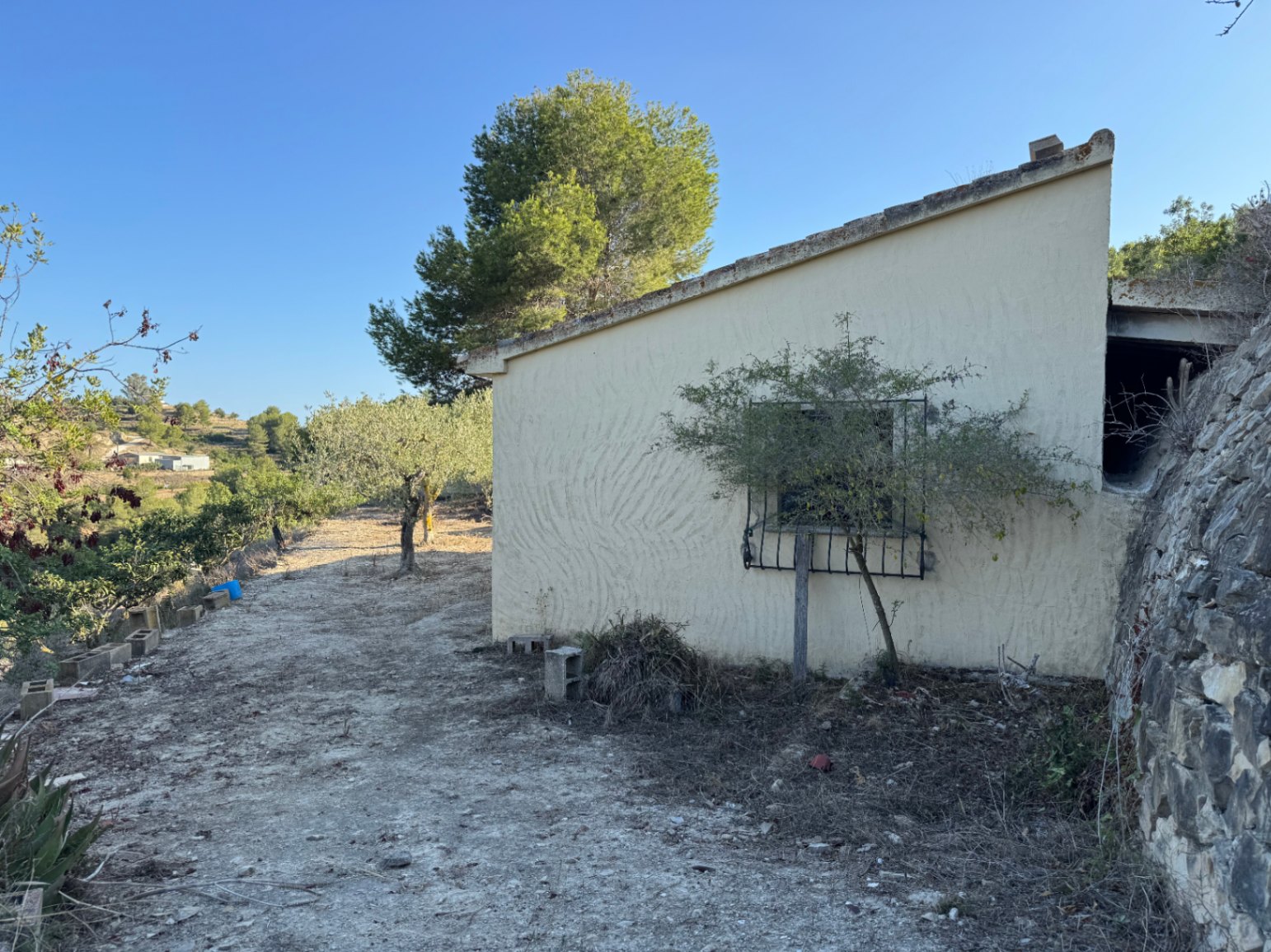 Casa de Campo en Venta en Benissa : Para Reforma Integral con Amplia Parcela y Vistas Verdes