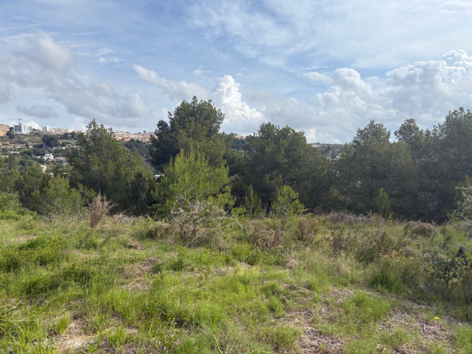 Parzelle zu verkaufen in Benissa mit Meerblick