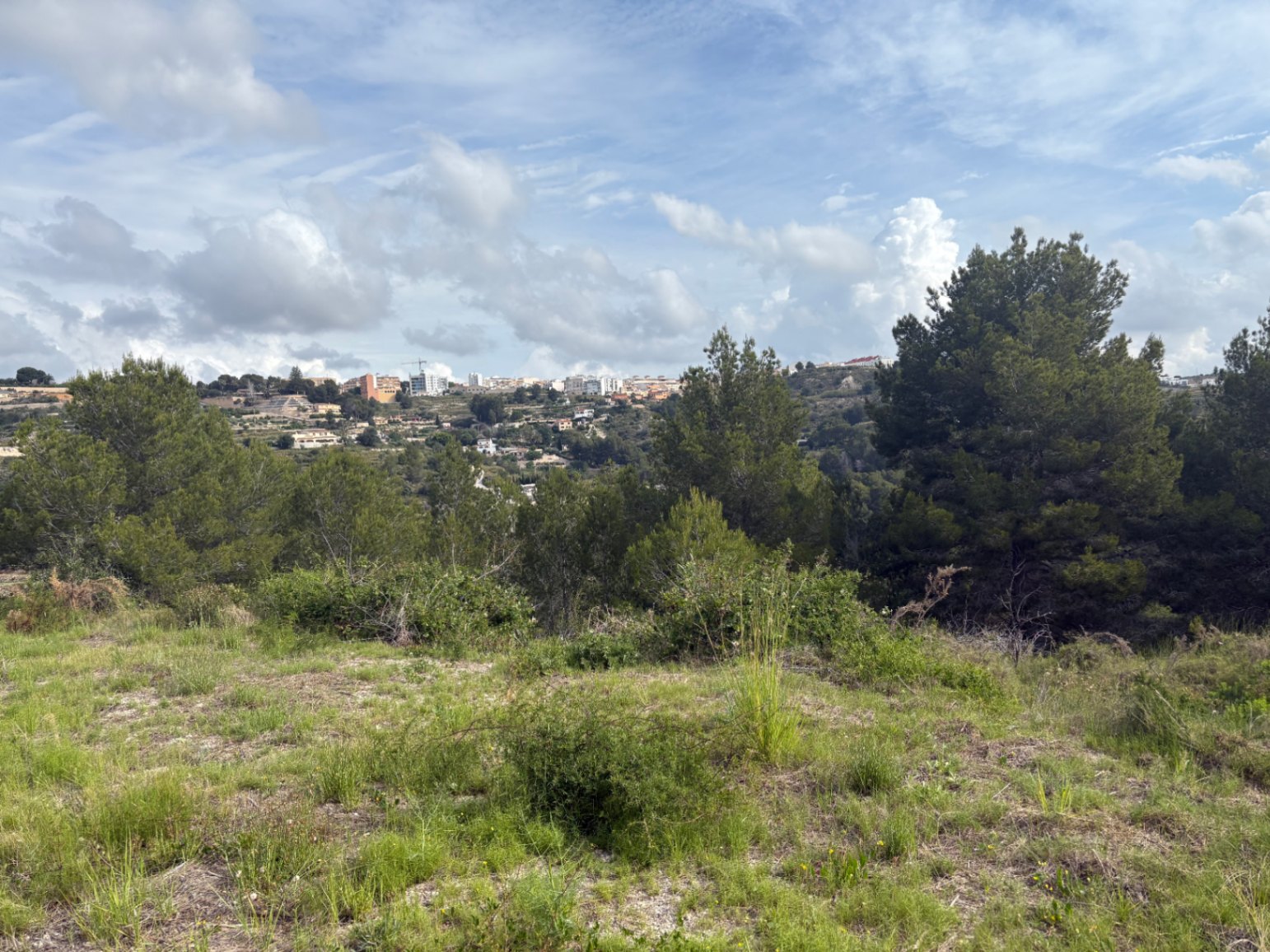 Parzelle zu verkaufen in Benissa mit Meerblick