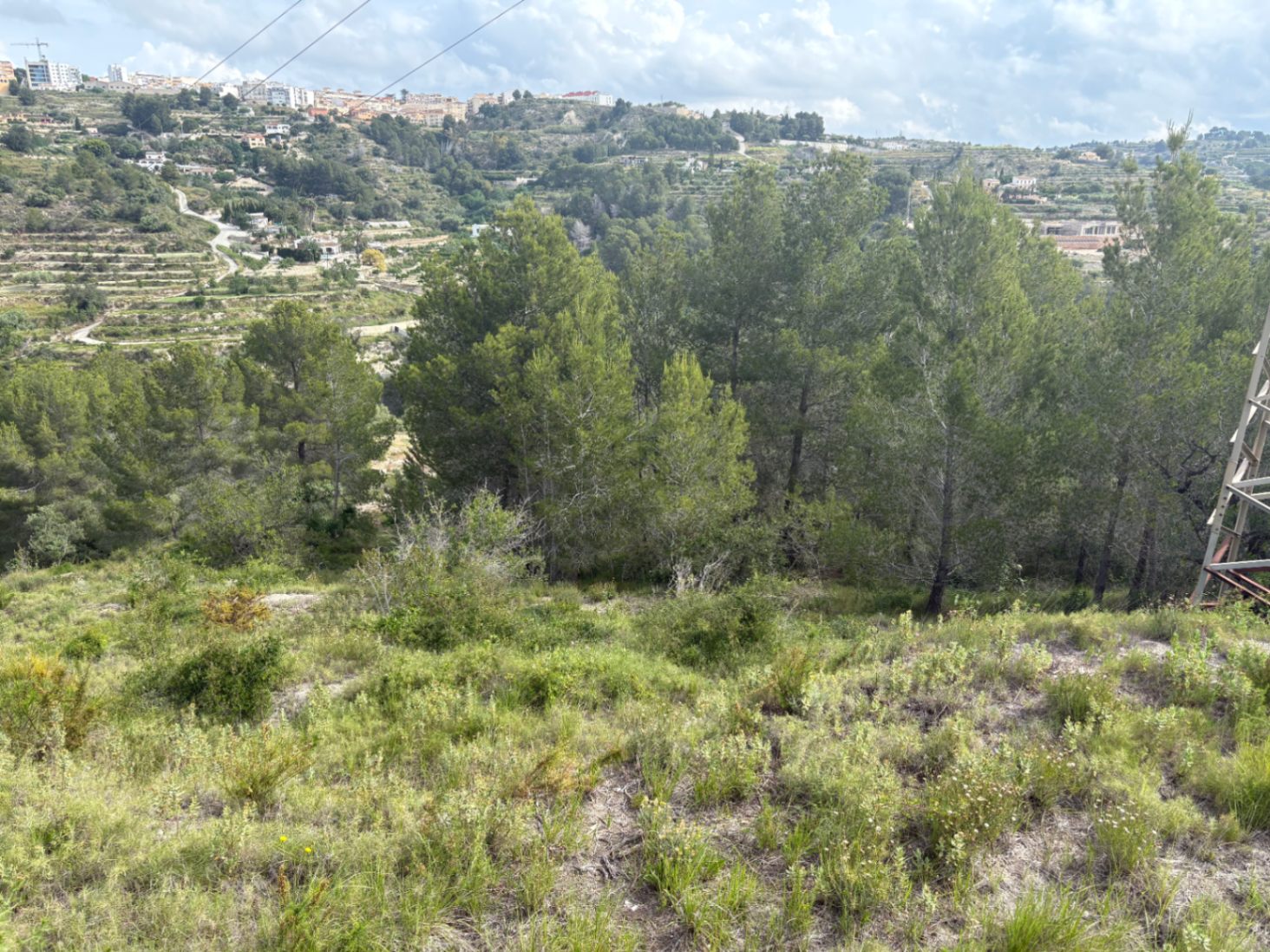 Parzelle zu verkaufen in Benissa mit Meerblick