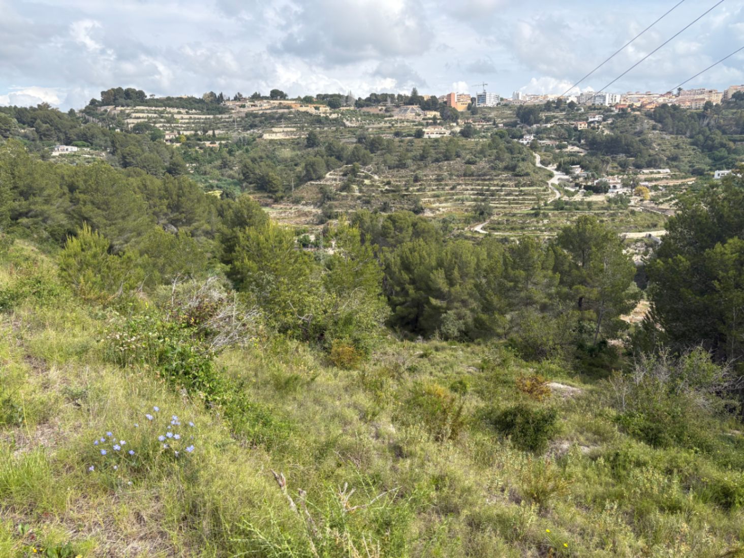 Parzelle zu verkaufen in Benissa mit Meerblick