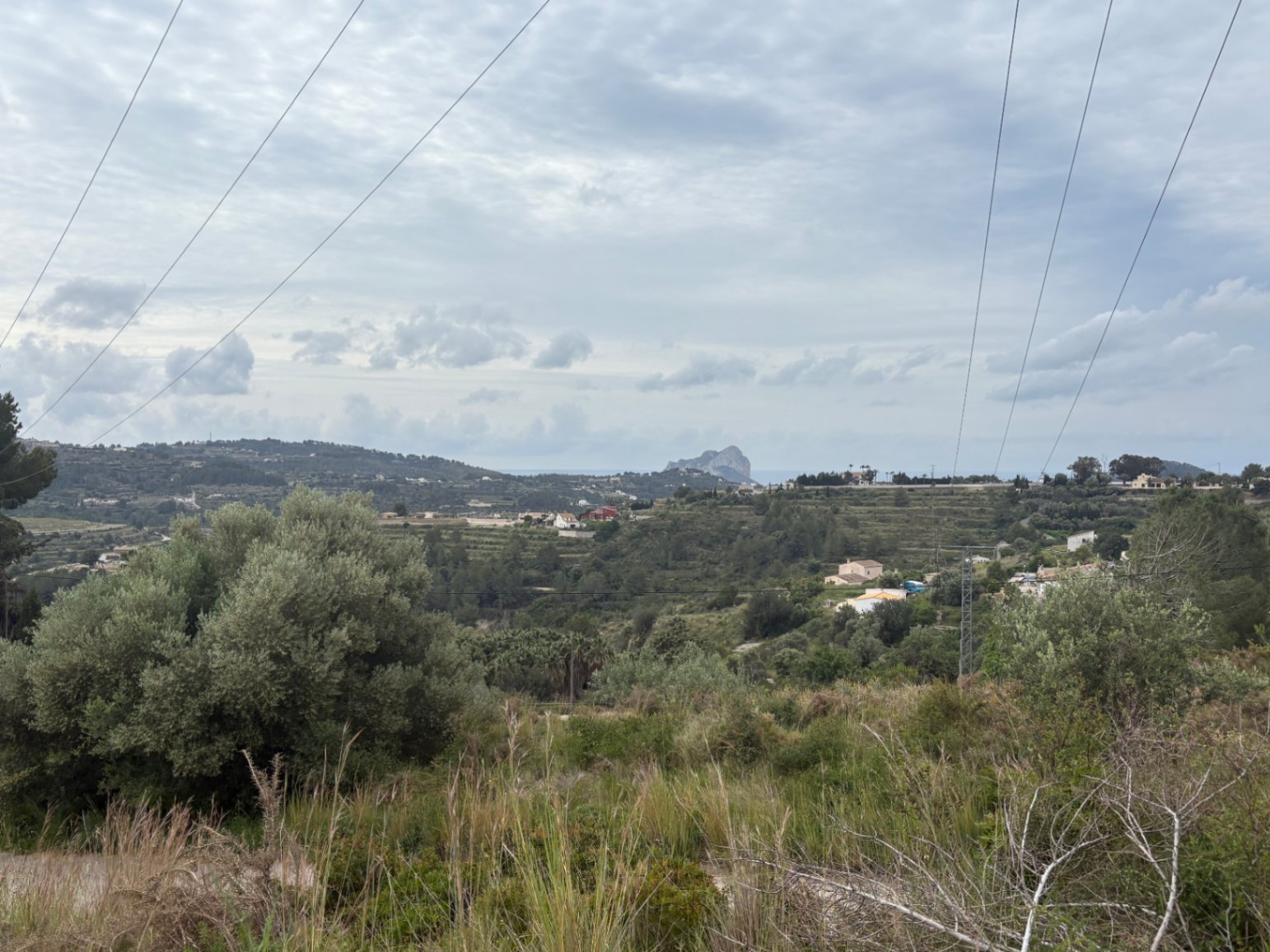 Parzelle zu verkaufen in Benissa mit Meerblick