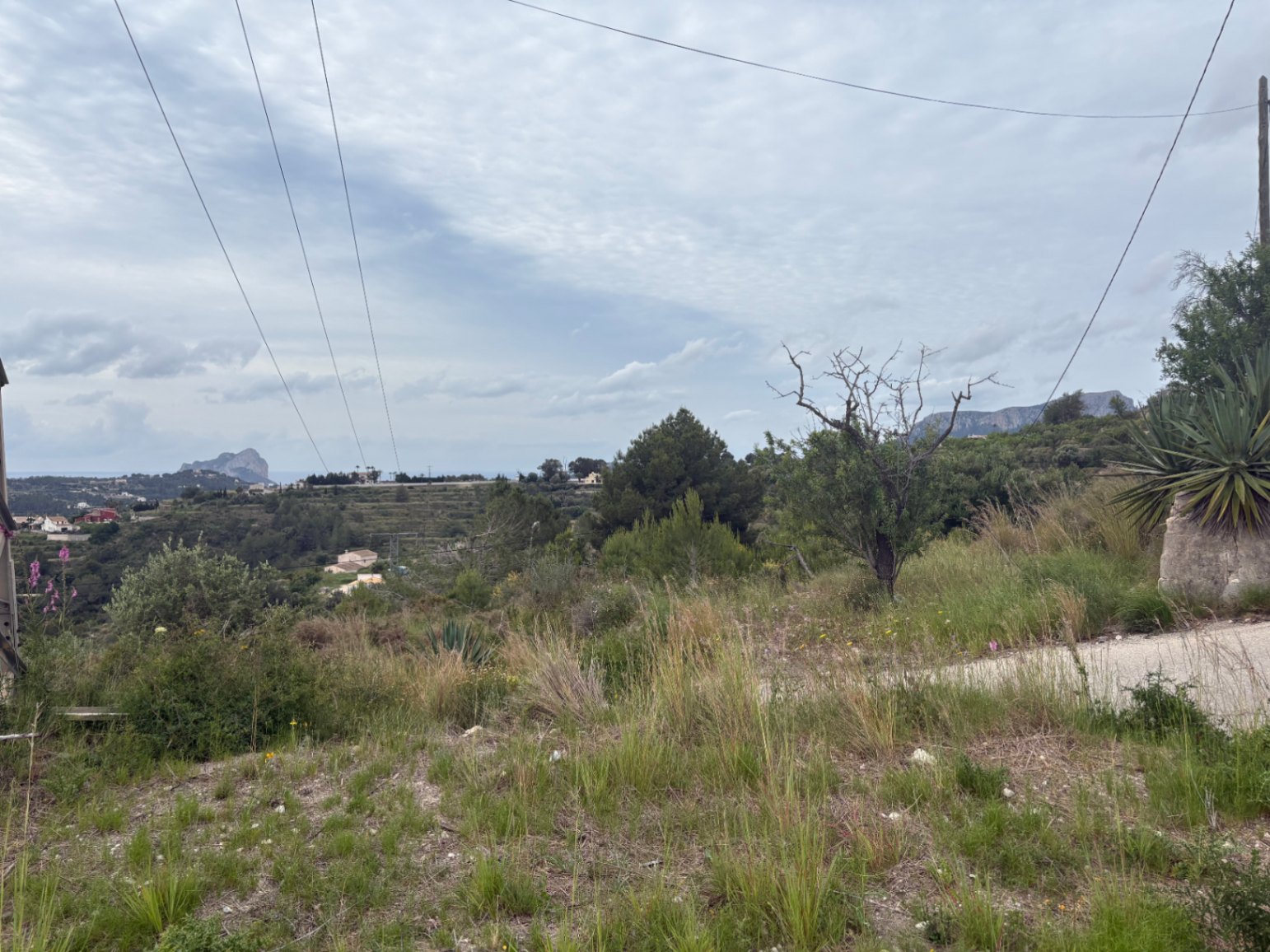 Parzelle zu verkaufen in Benissa mit Meerblick