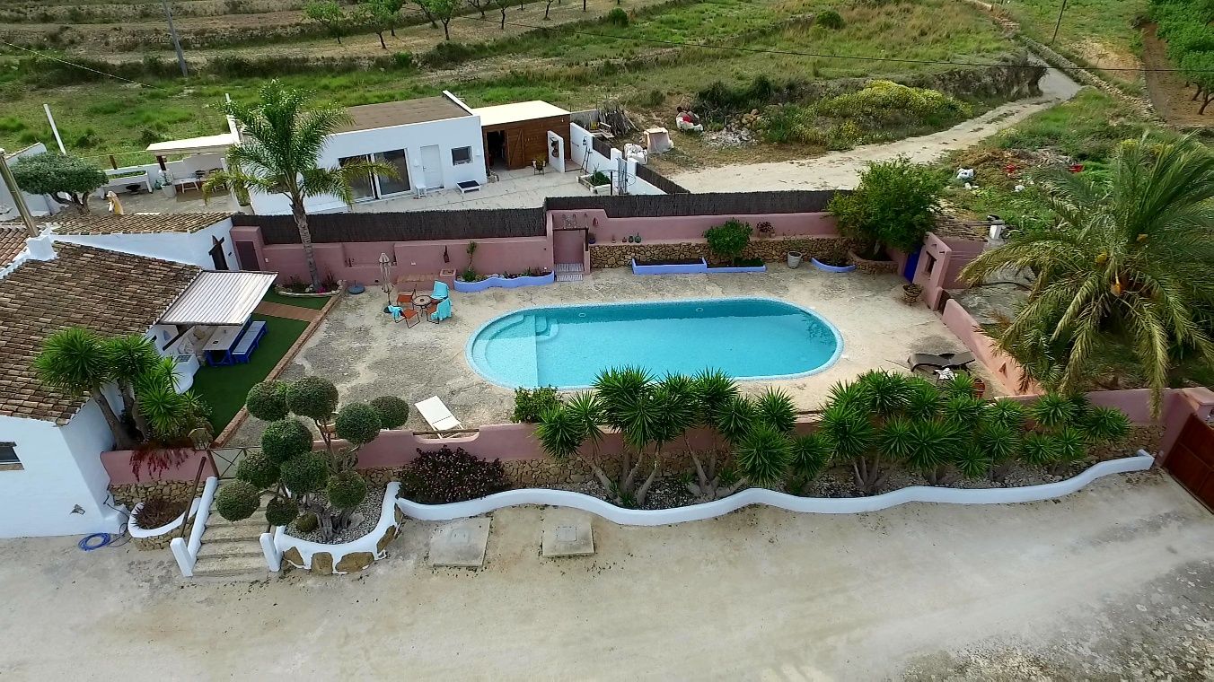 Finca rurale unique avec projet touristique consolidé à Benissa