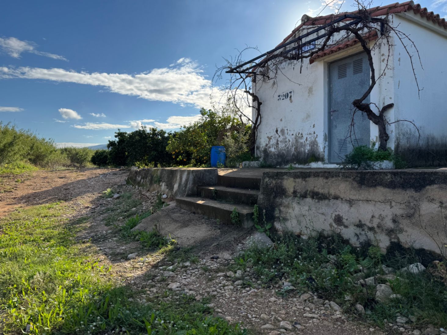 Parcel·la amb cobert